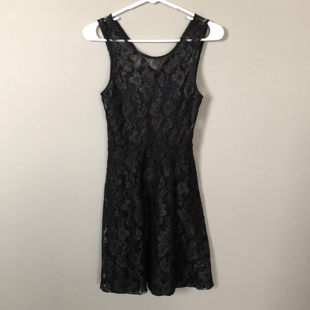 Express black party dress